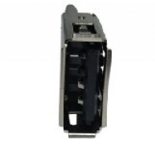 Conector Jack USB 2.0 A Femea Vertical 4 Pinos 2 garras